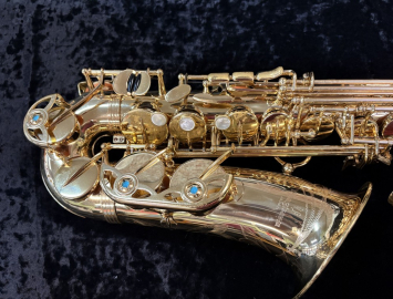 Photo Yanagisawa AWO1 Pro Model Alto Sax at a Great Price - Serial # 00389896